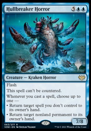 Hullbreaker Horror (Promo Pack) [Innistrad: Crimson Vow Promos] | Galaxy Games LLC