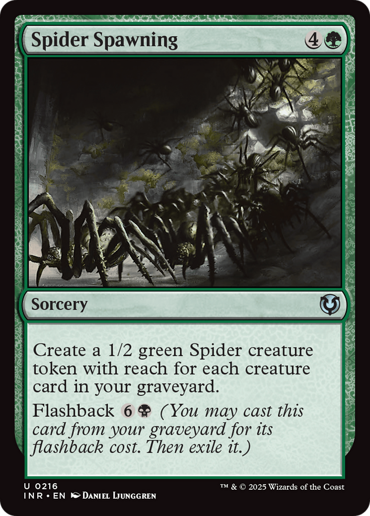 Spider Spawning [Innistrad Remastered] | Galaxy Games LLC