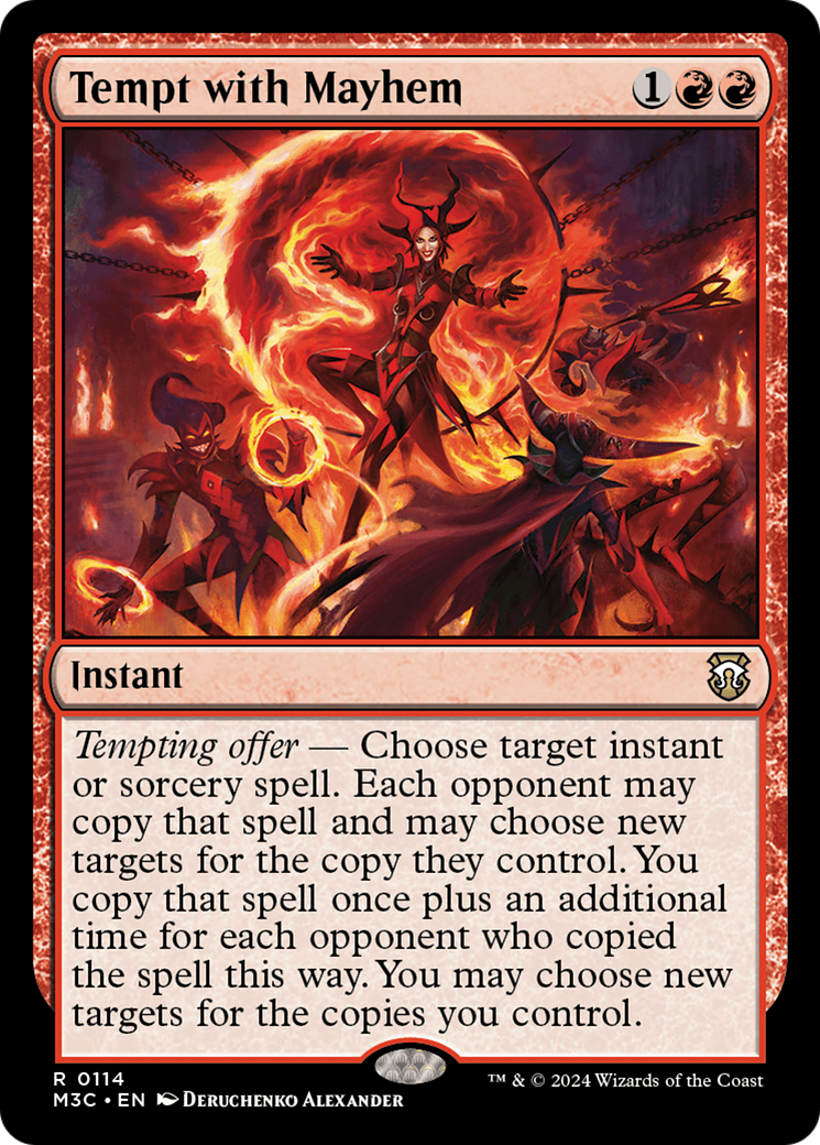 Tempt with Mayhem [Modern Horizons 3 Commander] | Galaxy Games LLC