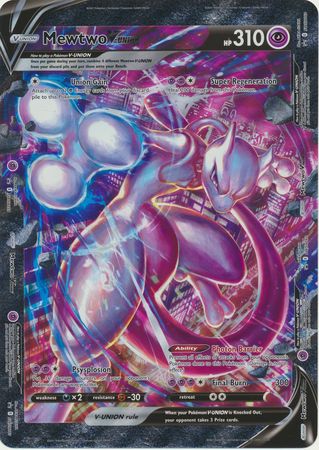 Mewtwo V-Union (Jumbo Card) [Sword & Shield: Black Star Promos] | Galaxy Games LLC