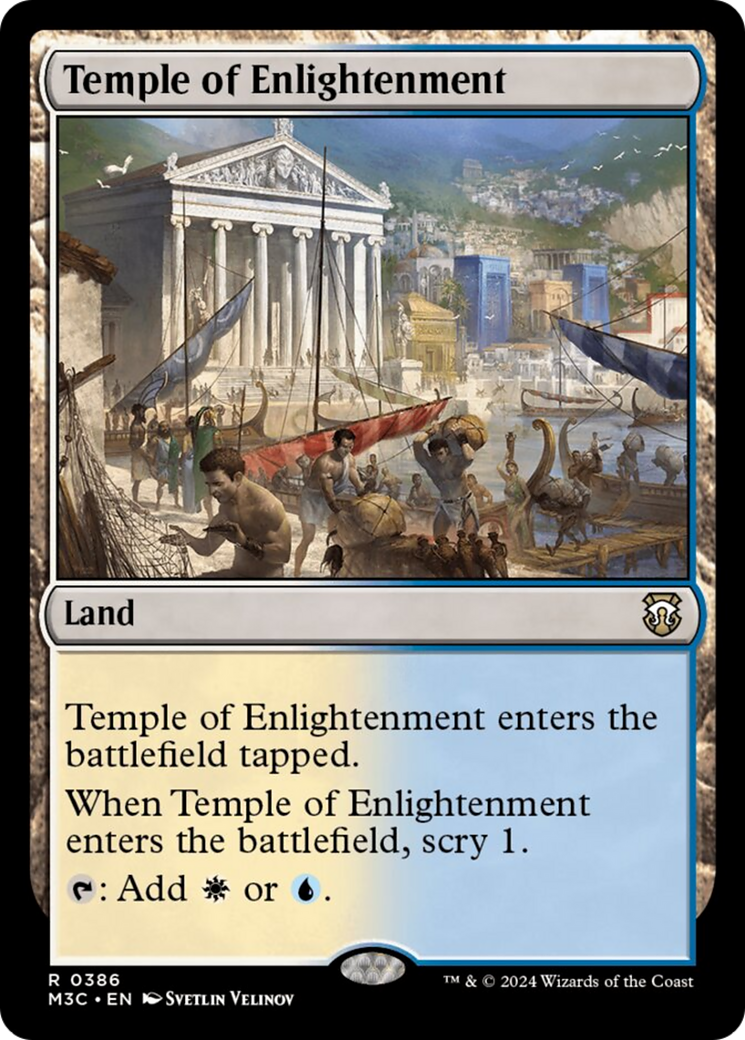 Temple of Enlightenment [Modern Horizons 3 Commander] | Galaxy Games LLC