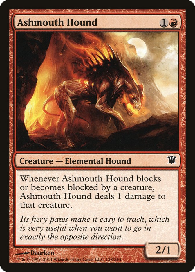 Ashmouth Hound [Innistrad] | Galaxy Games LLC
