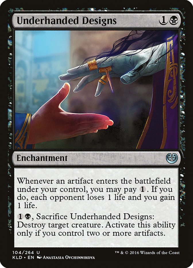 Underhanded Designs [Kaladesh] | Galaxy Games LLC