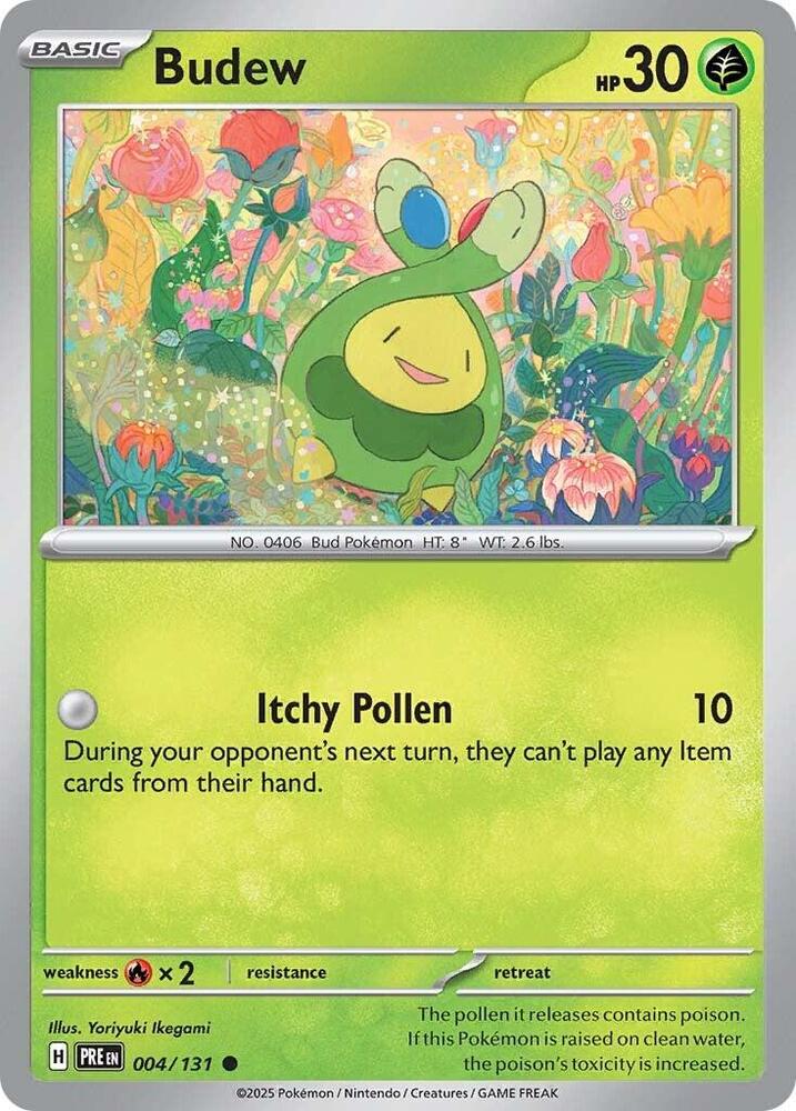 Budew (004/131) [Scarlet & Violet: Prismatic Evolutions] | Galaxy Games LLC