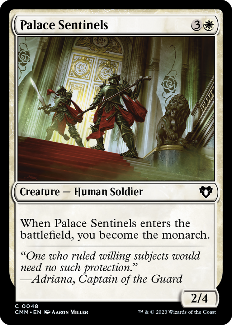 Palace Sentinels [Commander Masters] | Galaxy Games LLC