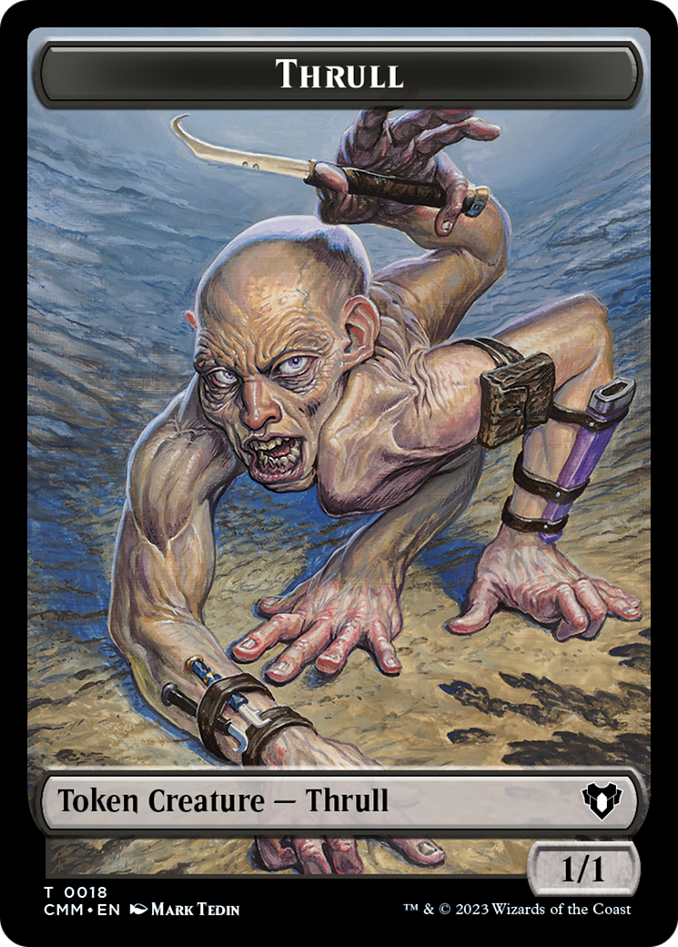 Thrull Token [Commander Masters Tokens] | Galaxy Games LLC