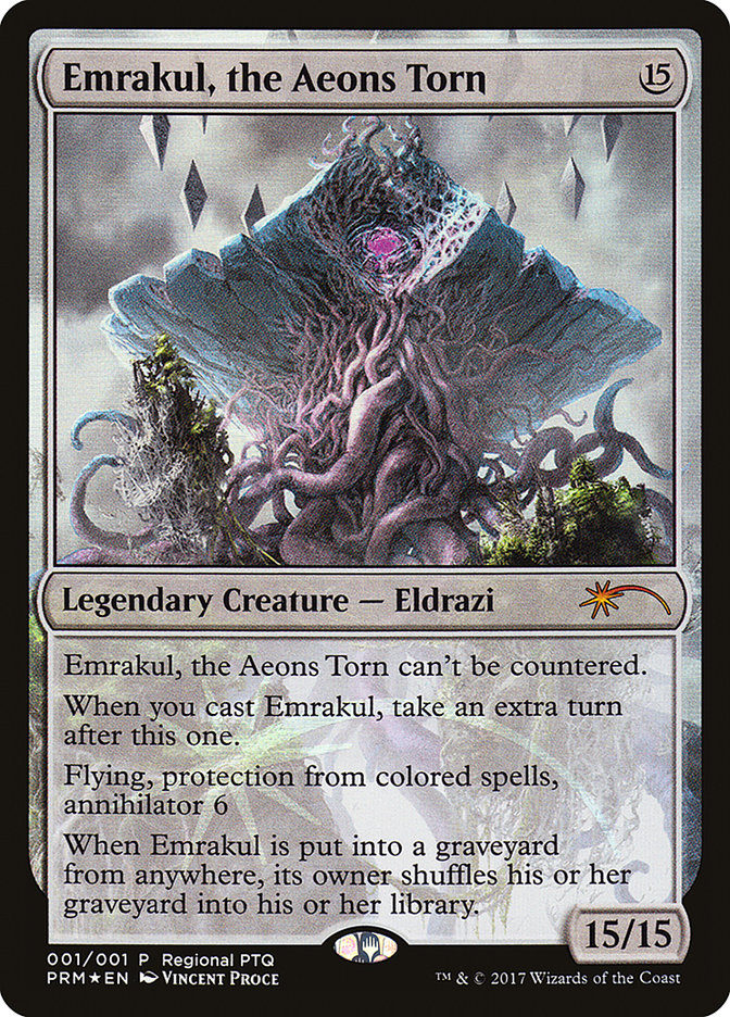 Emrakul, the Aeons Torn (Regional PTQ) [Pro Tour Promos] | Galaxy Games LLC