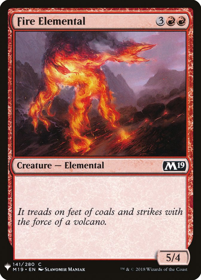 Fire Elemental [Mystery Booster] | Galaxy Games LLC