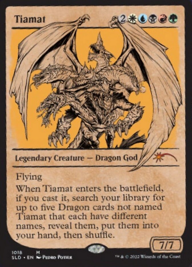 Tiamat (Showcase) [Secret Lair Drop Series] | Galaxy Games LLC