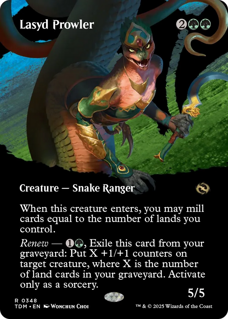 Lasyd Prowler (Borderless) [Tarkir: Dragonstorm] | Galaxy Games LLC