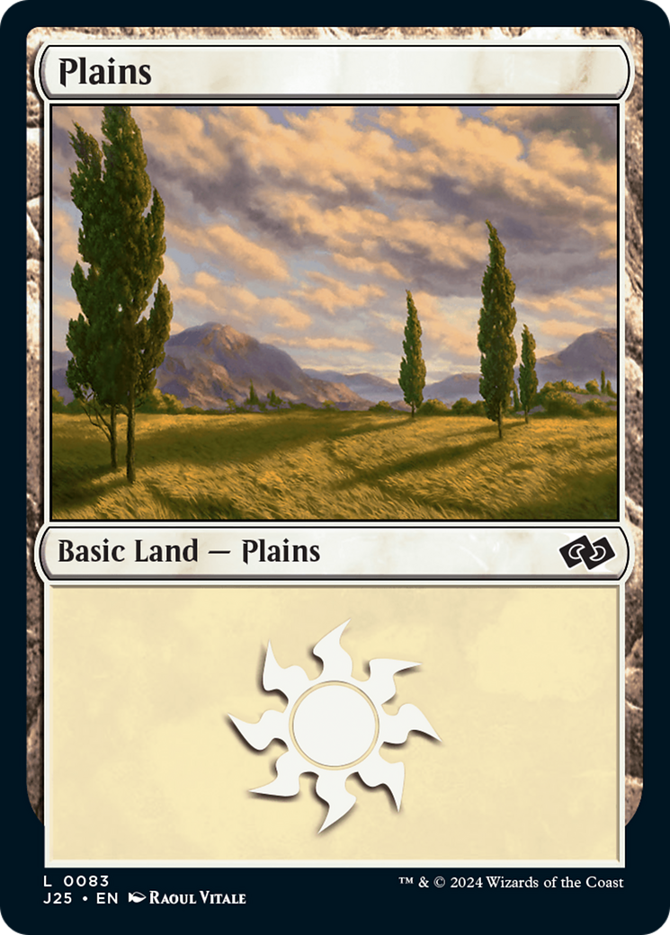 Plains (83) [Foundations Jumpstart] | Galaxy Games LLC