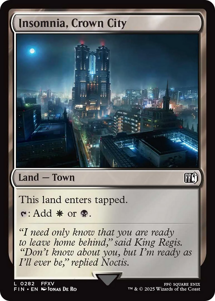 Insomnia, Crown City [FINAL FANTASY] | Galaxy Games LLC