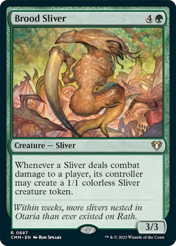 Brood Sliver [Commander Masters] | Galaxy Games LLC