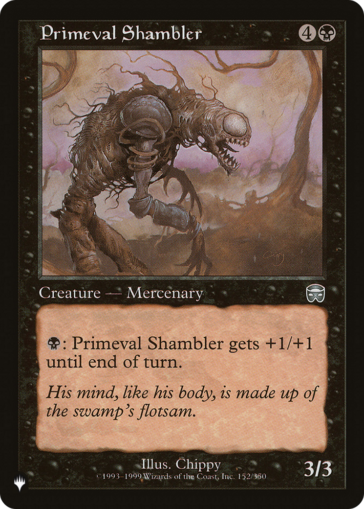 Primeval Shambler [The List] | Galaxy Games LLC