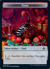 Crab // Food (18) Double-Sided Token [Modern Horizons 2 Tokens] | Galaxy Games LLC