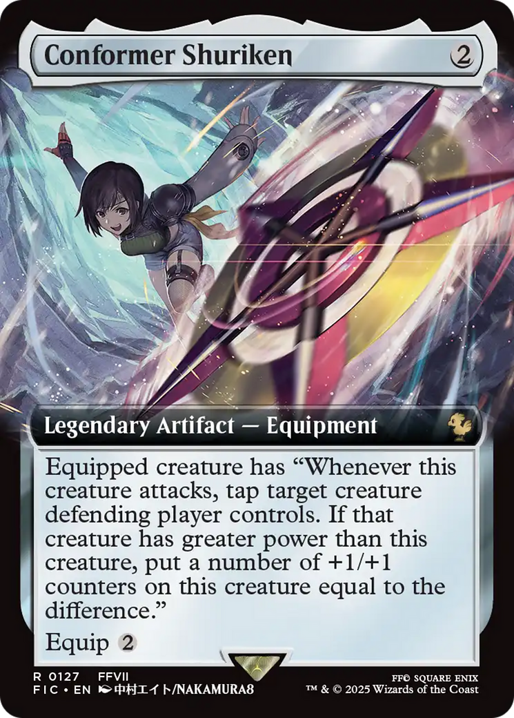 Conformer Shuriken (Extended Art) [FINAL FANTASY Commander] | Galaxy Games LLC