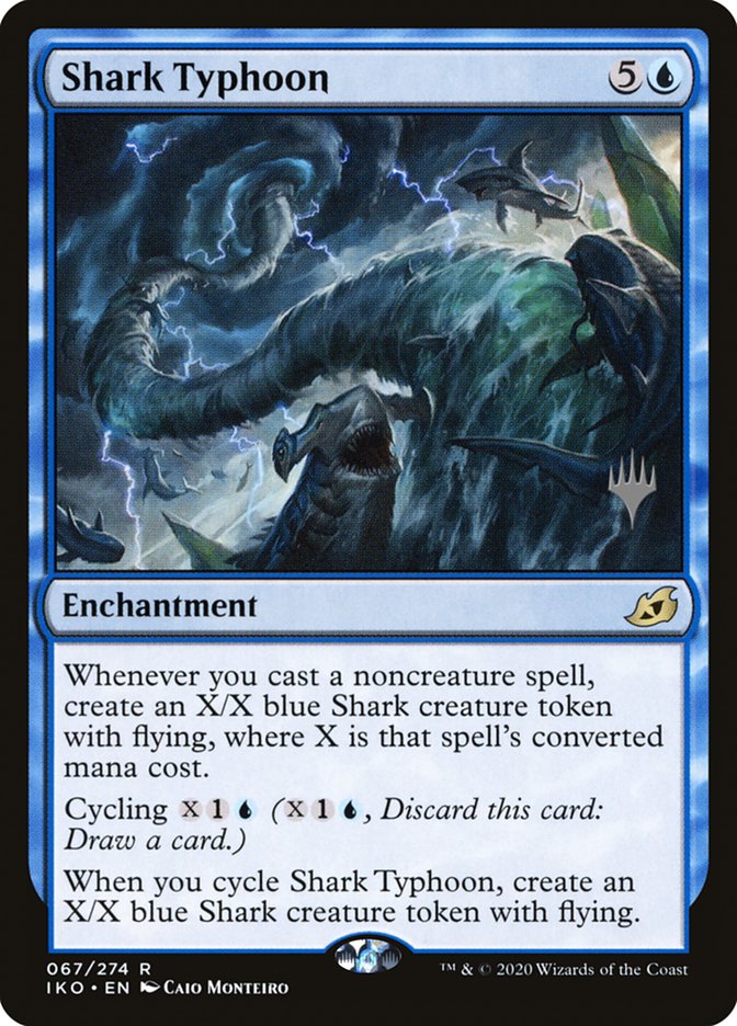 Shark Typhoon (Promo Pack) [Ikoria: Lair of Behemoths Promos] | Galaxy Games LLC