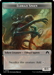 Eldrazi Spawn // Insect (0027) Double-Sided Token [Modern Horizons 3 Tokens] | Galaxy Games LLC