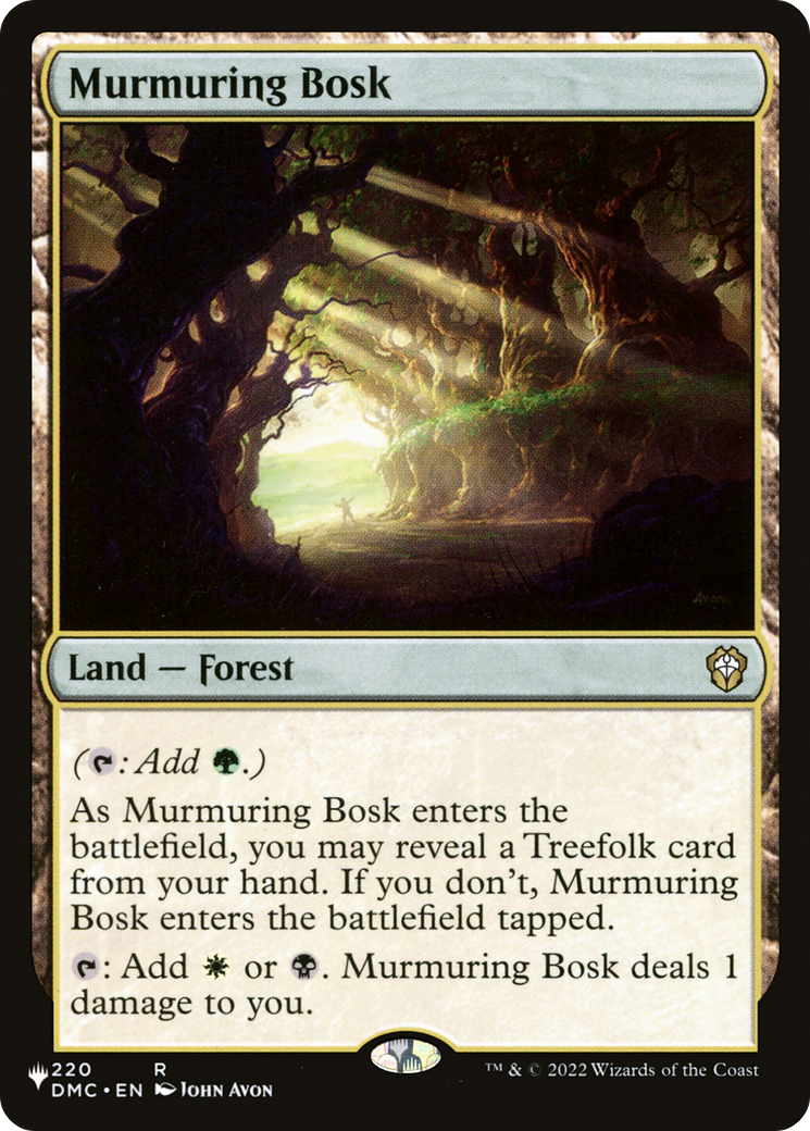 Murmuring Bosk (DMC) [The List] | Galaxy Games LLC
