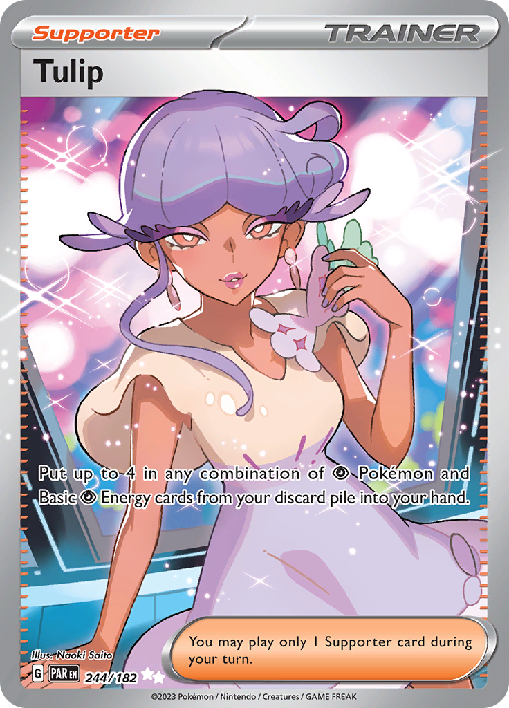 Tulip (244/182) [Scarlet & Violet: Paradox Rift] | Galaxy Games LLC