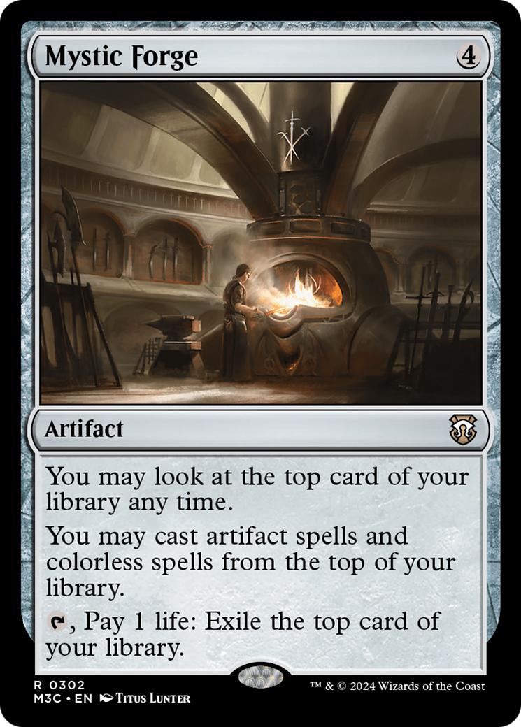 Mystic Forge (Ripple Foil) [Modern Horizons 3 Commander] | Galaxy Games LLC