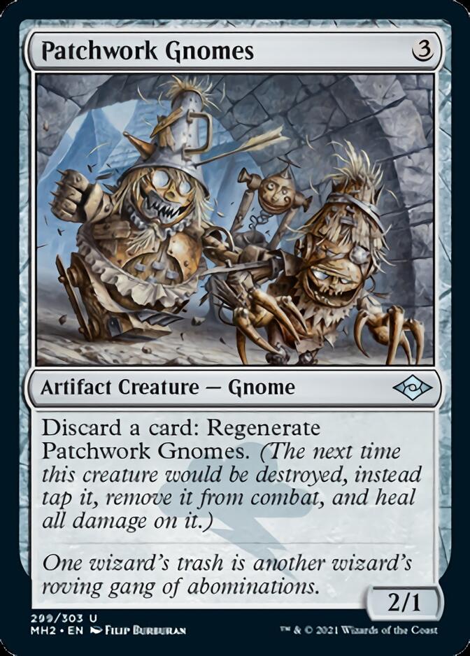 Patchwork Gnomes (Foil Etched) [Modern Horizons 2] | Galaxy Games LLC