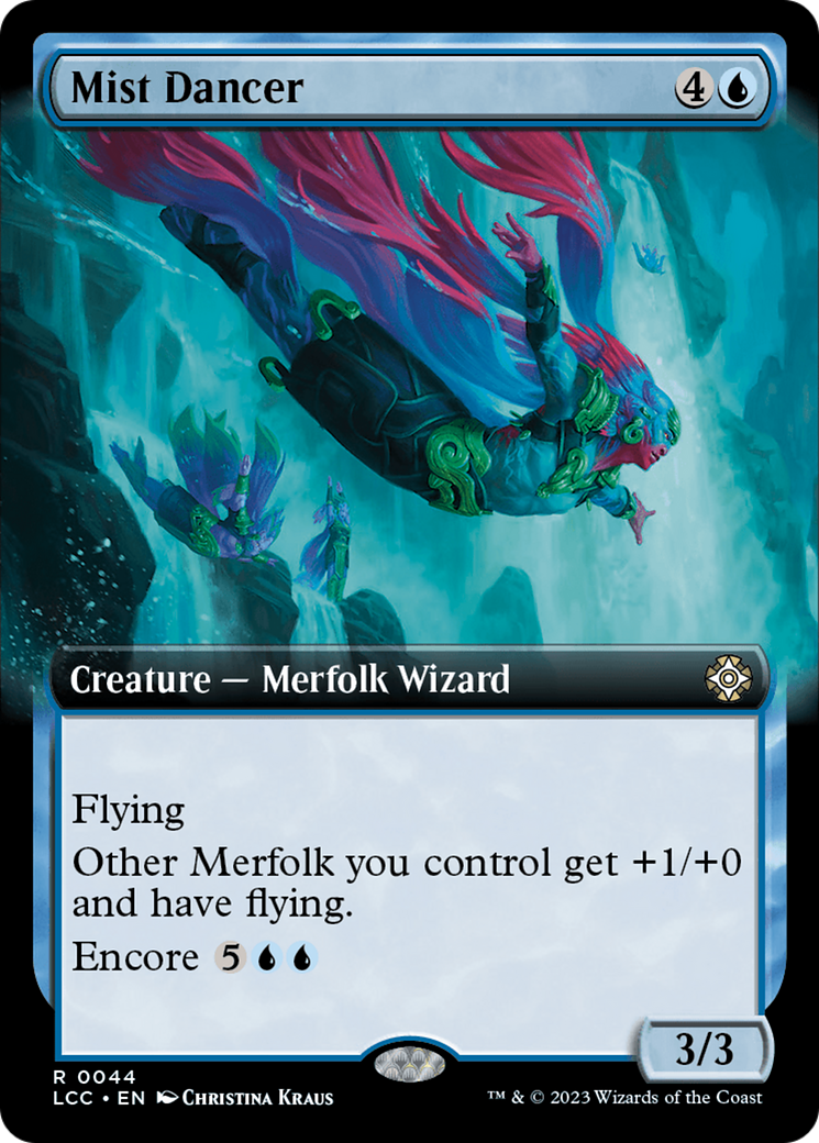 Mist Dancer (Extended Art) [The Lost Caverns of Ixalan Commander] | Galaxy Games LLC