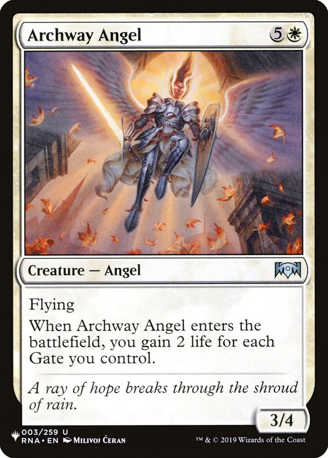Archway Angel [The List] | Galaxy Games LLC