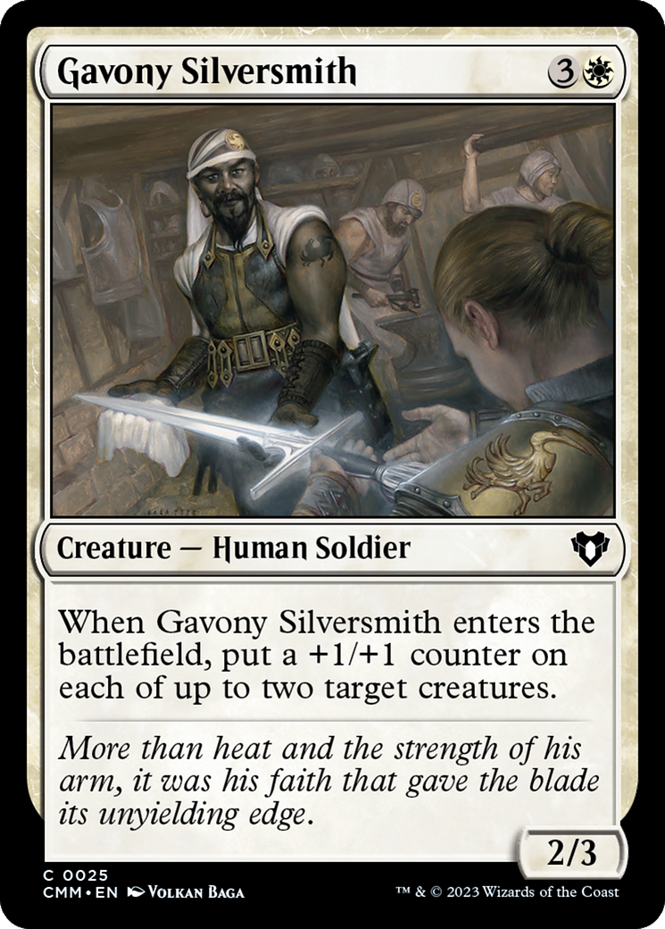 Gavony Silversmith [Commander Masters] | Galaxy Games LLC