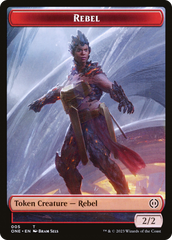 Rebel Token [Phyrexia: All Will Be One Tokens] | Galaxy Games LLC