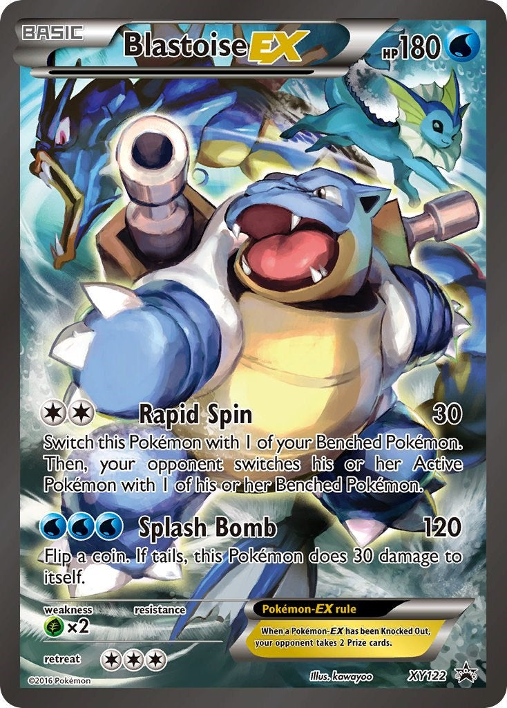 Blastoise EX (XY122) (Jumbo Card) [XY: Black Star Promos] | Galaxy Games LLC