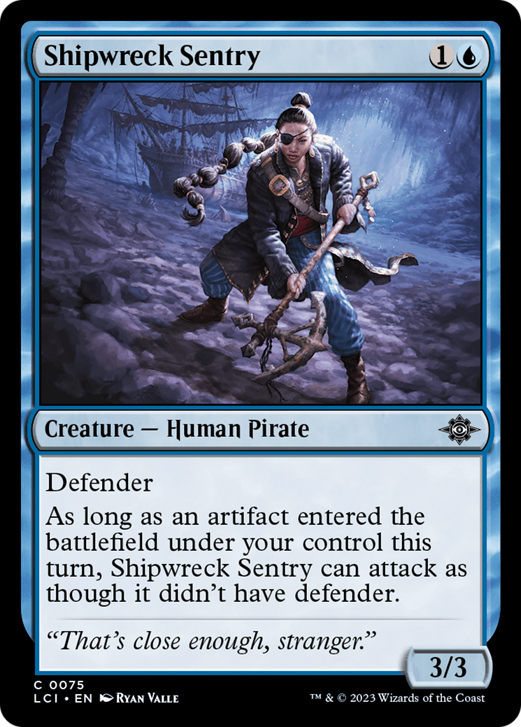 Shipwreck Sentry [The Lost Caverns of Ixalan] | Galaxy Games LLC