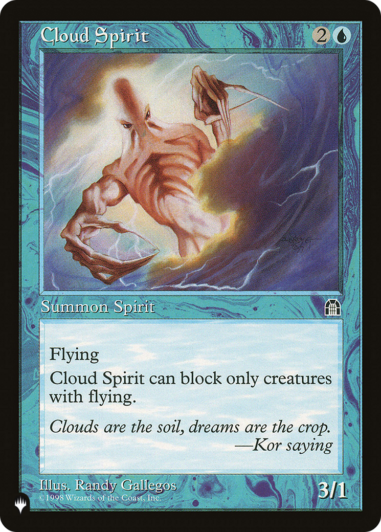 Cloud Spirit [The List] | Galaxy Games LLC