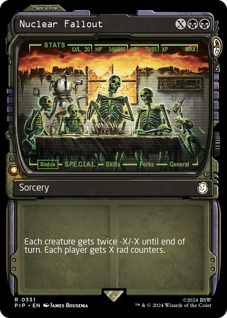 Nuclear Fallout (Showcase) [Fallout] | Galaxy Games LLC