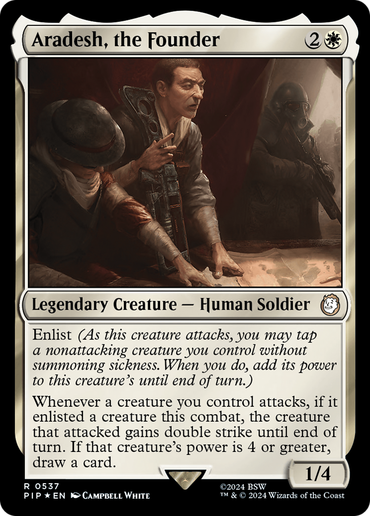 Aradesh, the Founder (Surge Foil) [Fallout] | Galaxy Games LLC