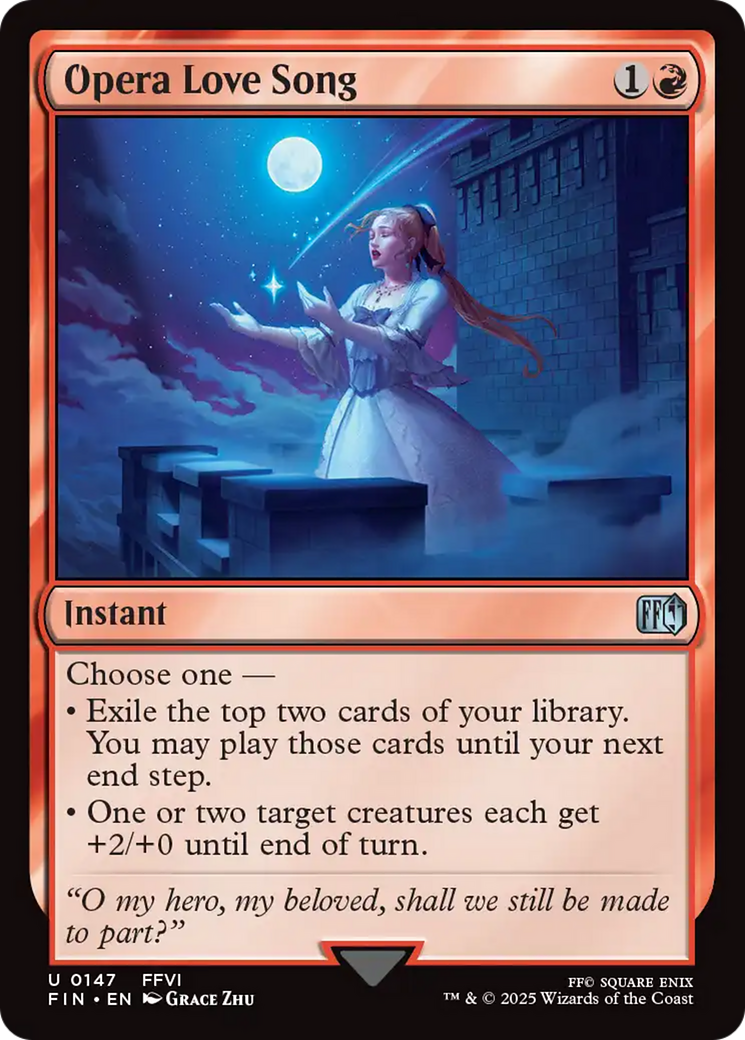 Opera Love Song [FINAL FANTASY] | Galaxy Games LLC