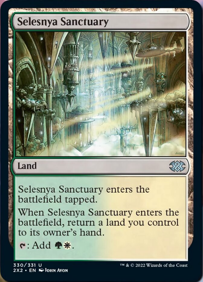 Selesnya Sanctuary [Double Masters 2022] | Galaxy Games LLC
