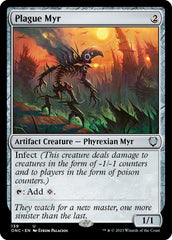 Plague Myr [Phyrexia: All Will Be One Commander] | Galaxy Games LLC