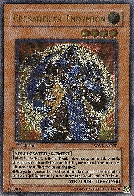 Yu-Gi-Oh! - Crusader of Endymion (SOVR-EN030) - Stardust Overdrive - 1st Edition