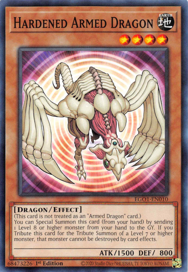 Hardened Armed Dragon [EGO1-EN010] Common | Galaxy Games LLC