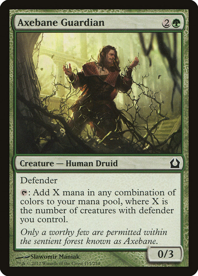 Axebane Guardian [Return to Ravnica] | Galaxy Games LLC