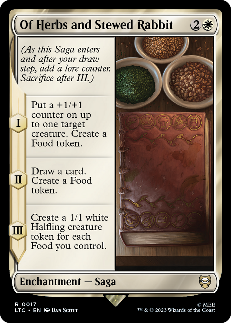 Of Herbs and Stewed Rabbit [The Lord of the Rings: Tales of Middle-Earth Commander] | Galaxy Games LLC