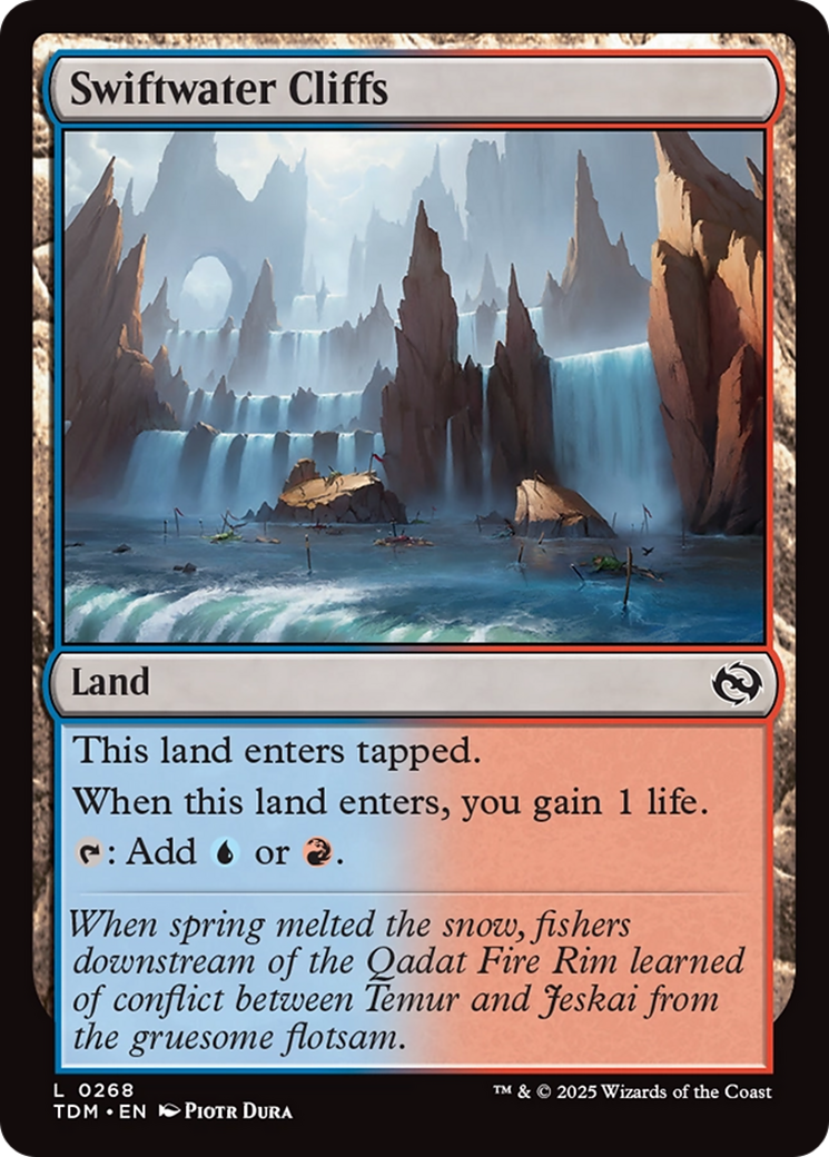Swiftwater Cliffs [Tarkir: Dragonstorm] | Galaxy Games LLC