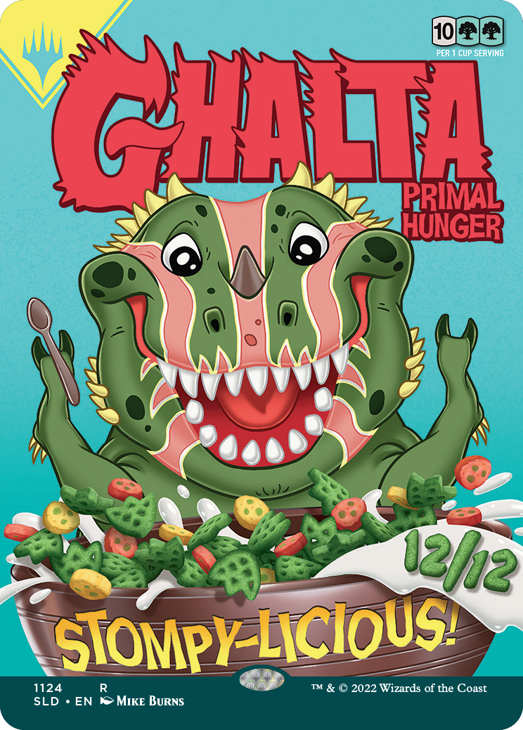 Ghalta, Primal Hunger (Borderless) [Secret Lair Drop Series] | Galaxy Games LLC