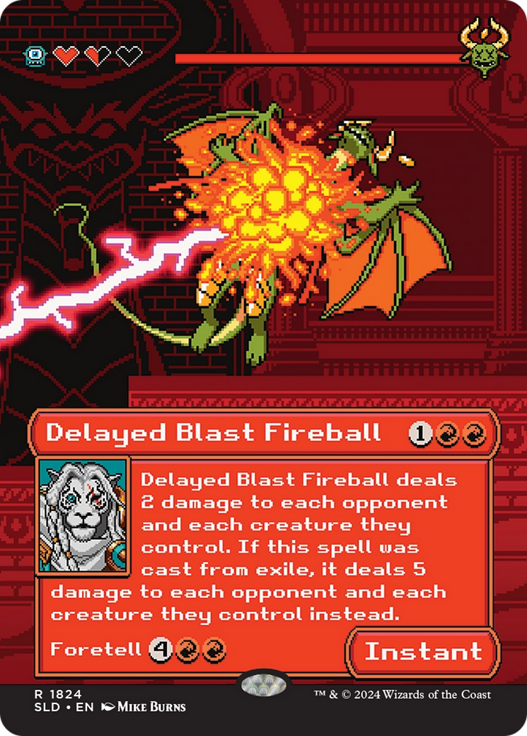 Delayed Blast Fireball [Secret Lair Drop Series] | Galaxy Games LLC