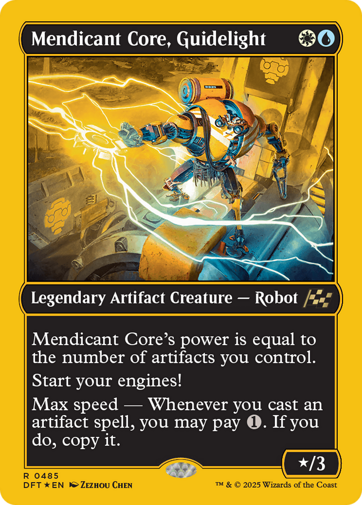 Mendicant Core, Guidelight (First-Place Foil) [Aetherdrift] | Galaxy Games LLC