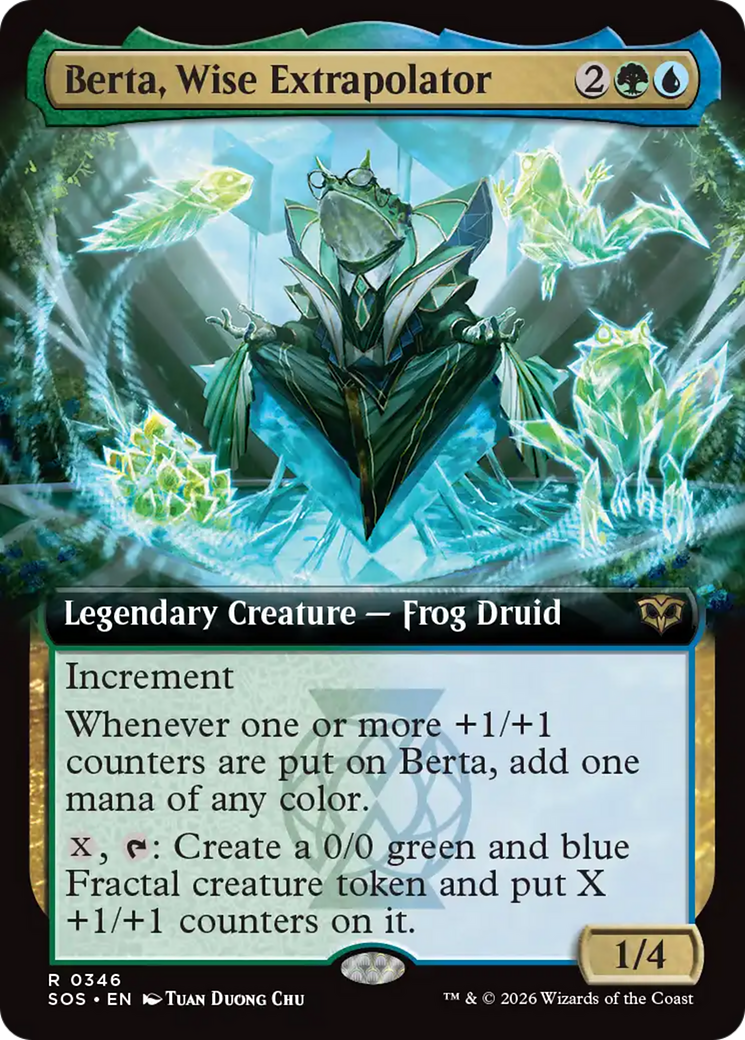 Berta, Wise Extrapolator (Extended Art) [Secrets of Strixhaven] | Galaxy Games LLC