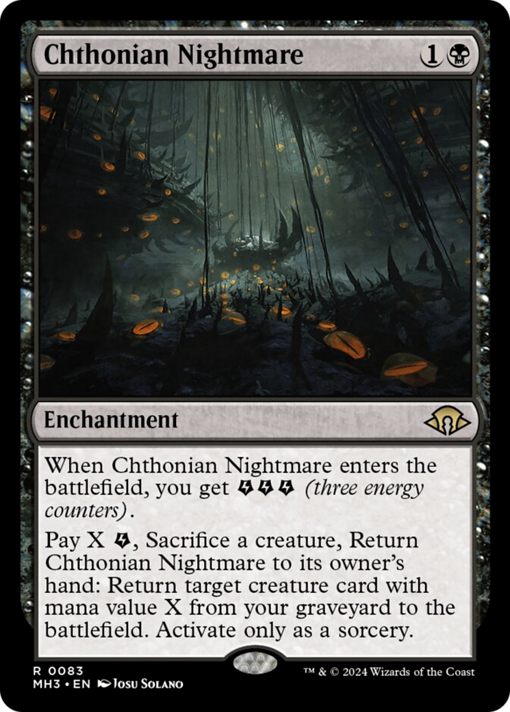 Chthonian Nightmare [Modern Horizons 3] | Galaxy Games LLC