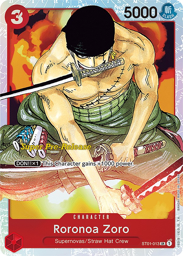 Roronoa Zoro [Super Pre-Release Starter Deck: Straw Hat Crew] | Galaxy Games LLC