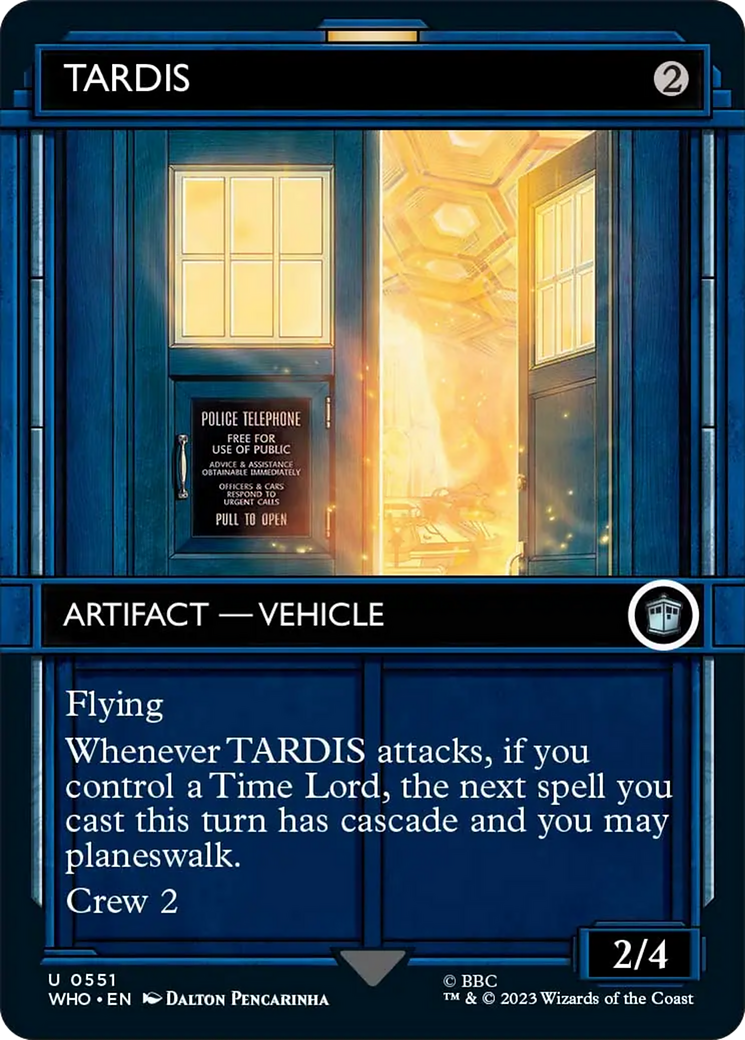 TARDIS (Showcase) [Doctor Who] | Galaxy Games LLC